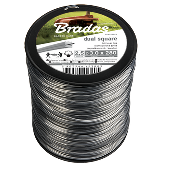 Żyłka RIPPER DUAL, kwadrat, szpula