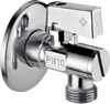 Zawór kątowy do podłączenia spłuczki WC 1/2" - 1/2" chrom VFA B63M
