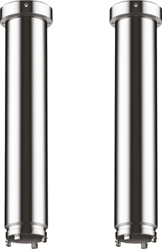 AX ShowerSolutions Zestaw przedłużający 230 mm do przyłącza sufitowego ShowerHeaven 1200/300 4jet, Chrom