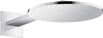 AX ShowerSolutions Głowica prysznicowa 300 2jet z ramieniem prysznicowym, Chrom