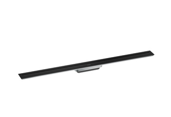 AX Drain Element zewnętrzny odpływu liniowego 1000, montaż odsunięty od ściany, Czarny Matowy