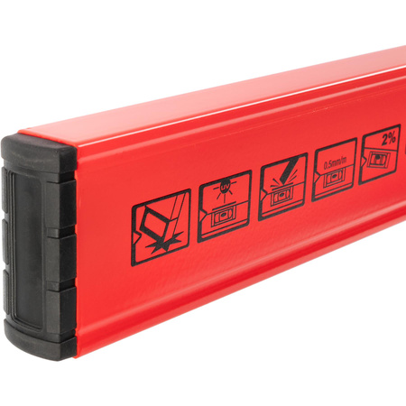 POZIOMICA  80 CM CZERWONA, PRODUKCJA KAPRO