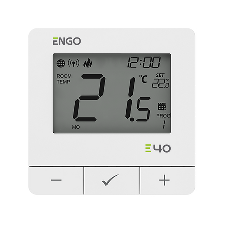Programowany, Internetowy regulator temperatury, natynkowy, 230V, ZigBee/868MHz