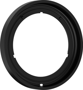AX ShowerSelect ID Element przedłużający 5 mm, okrągły, Czarny Matowy