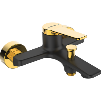 ALANIS bateria wannowa ścienna bez zestawu natryskowego