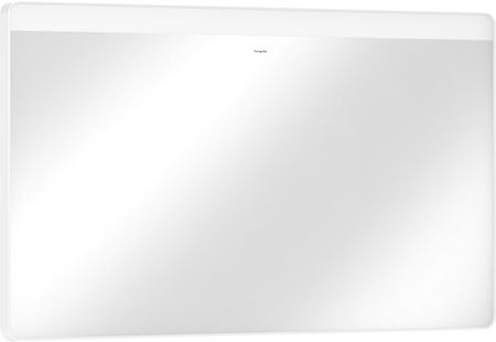 HG Xarita Lite Q Lustro z górnym oświetleniem LED 1200/30, włącznik ścienny, Biały Matowy