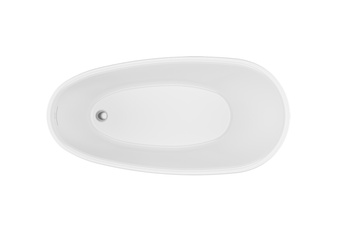 EXCELLENT Olia 2.0 wanna owalna 150x73 cm WAEX.OLI2.15WH