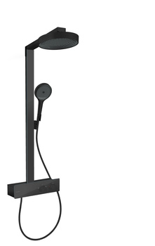 HG Rainfinity Komplet prysznicowy 250 1jet EcoSmart z termostatem ShowerTablet 350, Czarny Matowy