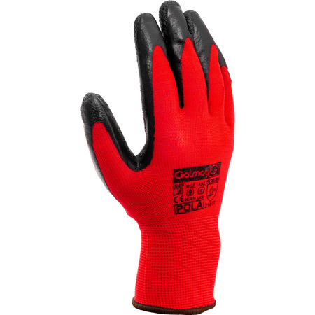 RĘKAWICE ROBOCZE POWLEKANE NYLON-LATEX ROZM.  8'