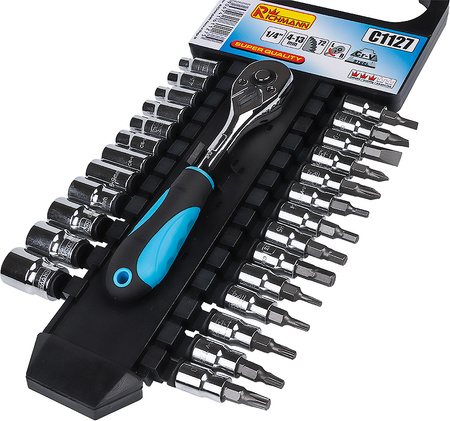 ZESTAW 27 EL. 1/4 + GRZ. NIEBIESKI