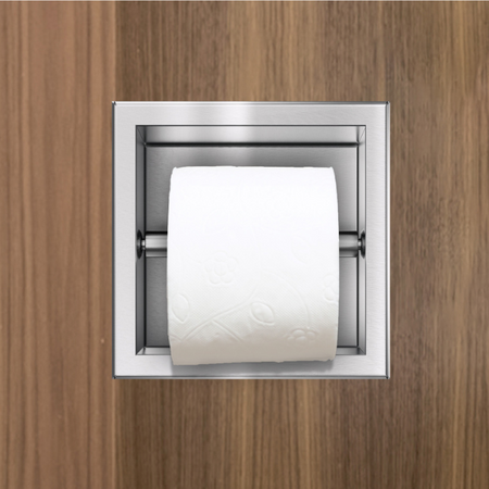 WALL-BOX PAPER 1 Inox - Podajnik papieru