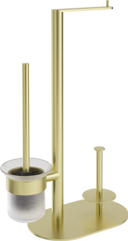 Stojak na papier - 3-funkcyjny złoty szczotkowany ADR R732