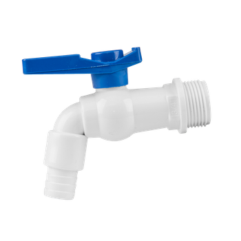 Kran plastikowy z wejściem GZ 3/4"