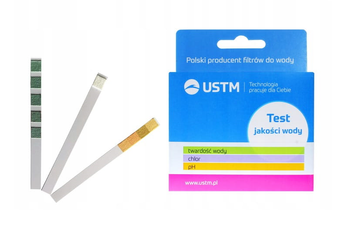 Paskowy tester twardości i odczynu wody oraz wolnego chloru USTM TEST-1