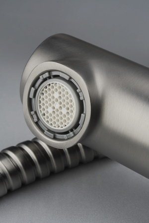 Bateria kuchenna z wyciąganą wylewką wyciągana, obrotowa titanium Silia BQS D73M