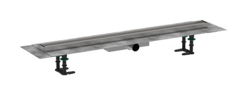 HG RainDrain Compact Kompletny odpływ liniowy 900, ruszt do wyłożenia płytkami, niski