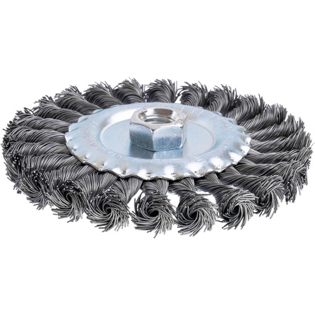SZCZOTKA DO SZLIF. TARCZOWA 125 MM DRUT SKRĘTNY