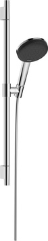 HG Raindance Alive Select S Zestaw prysznicowy 125 3jet EcoSmart z drążkiem Unica S Puro 65 cm, Chrom
