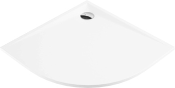 Brodzik akrylowy półokrągły 90 cm biały KTS 053B