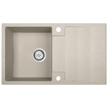 RAB zlewozmywak granitowy 1-komorowy z ociekaczem