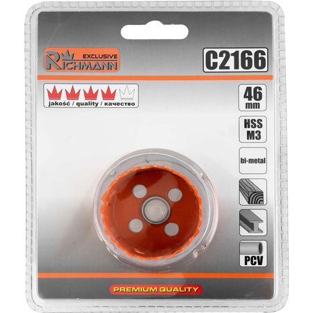 OTWORNICA BIMETAL  46  MM