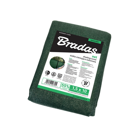 Siatka cieniująco-osłonowa 55%, 60g 1,5x10m