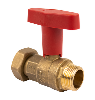 Zawór odcinający do separatorów zanieczyszczeń ADS, nakrętka G1 1/4" x G1"
