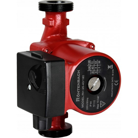 Pompa obiegowa do wody Rohtenbach EHI 25-40/180 230V