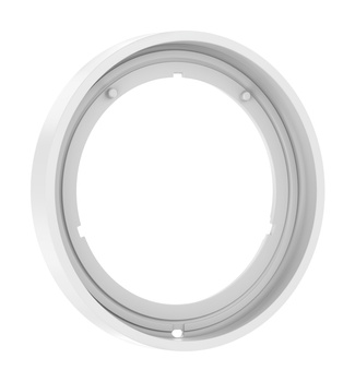 AX ShowerSelect ID Element przedłużający 5 mm, okrągły, Biały Matowy