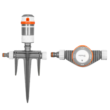 WHITE LINE Zraszacz 4-funkcyjny, na kolcu trójzębnym