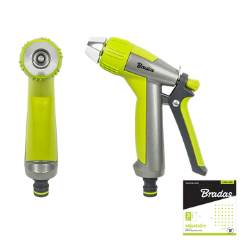 LIME LINE Regulowany pistolet prosty - metal