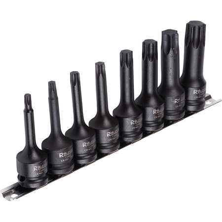LISTWA UDAROWA TORX T30-T80 78MM 1/2' 8 ELEM.