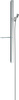 HG Unica Drążek prysznicowy E 90 cm z wężem Isiflex 160 cm, Chrom
