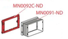 AlcaPLAST MN0092C-ND RAMKA RĘKAWA