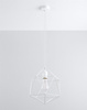 Lampa wisząca GASPARE biała