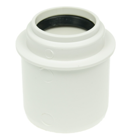 Redukcja kanalizacyjna niska 50/32 mm do Kanalizacji – PP PCV PVC - Biała