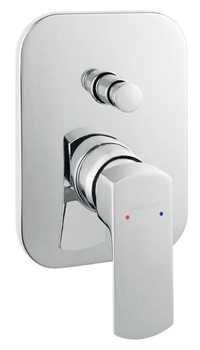 ALBA VL bateria podtynkowa 2-funkcyjna, chrom