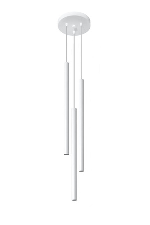 Lampa wisząca PASTELO 3P biała