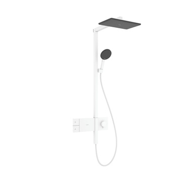 HG Raindance Alive Q Komplet prysznicowy 210/340 1jet z termostatem ShowerSelect Comfort, Biały Matowy
