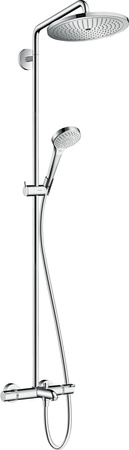 HG Croma Select S Komplet prysznicowy 280 1jet z termostatem, wannowy, Chrom