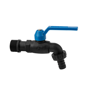 Kran kulowy 3/4'' BLACK RAVEN GZ 3/4'' FULL NYLON