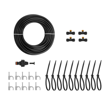 BLACK LINE Ogrodowa mgiełka wodna 6m