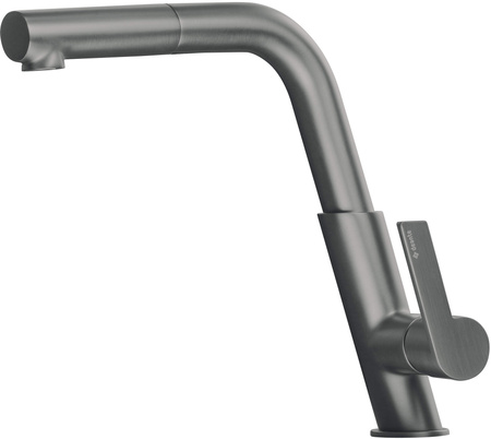 Bateria kuchenna z wyciąganą wylewką wyciągana, obrotowa titanium Silia BQS D73M