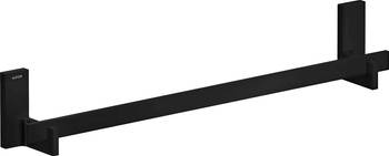 AX Universal Rectangular Wieszak na ręcznik kąpielowy 600 mm, Czarny Matowy