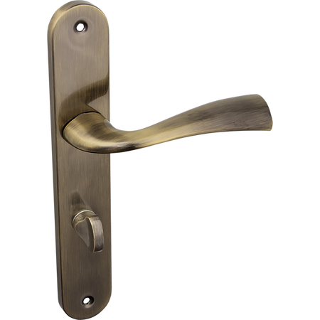 MALTA klamka na szyldzie długim WC