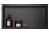 WALL-BOX No Rim Black - Półka wnękowa bezramkowa czarna 60x30x7 cm