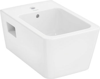 HG EluPura Original Q Bidet wiszący 540 z otworem na baterię, z przelewem, Biały