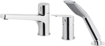 Bateria wannowa 3-otworowa chrom BGJ 013M