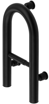 Uchwyt ścienny z miejscem na papier - 2w1 nero NIV B41F