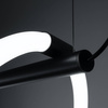 Lampa wisząca GALAKSE 84 czarna LED 2700-6500K